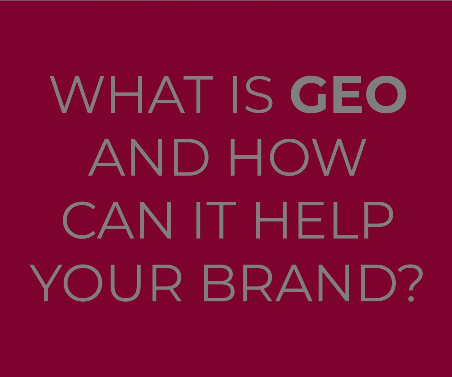 SEO vs GEO artículo de blog